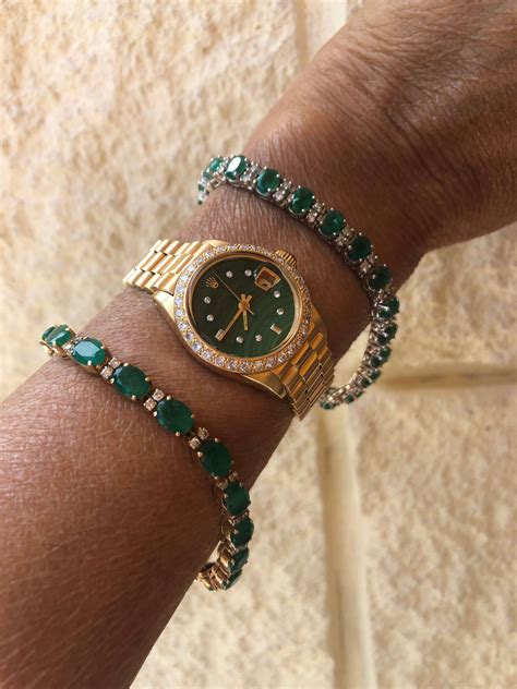 pearl bracelet worn with rolex watch|Rolex bracelet patterns.